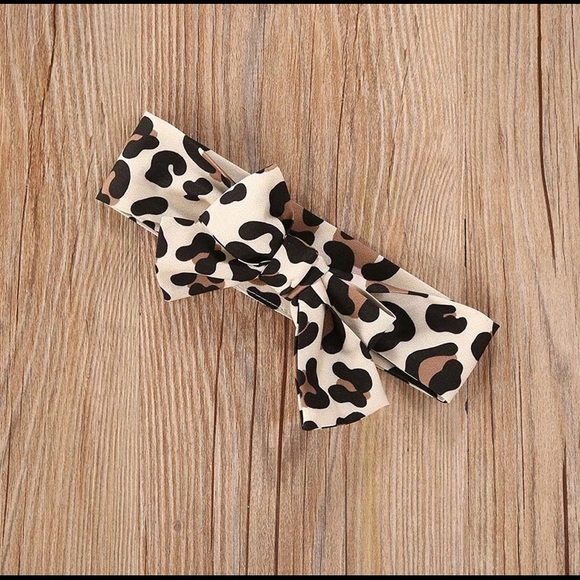 🐆👶 NWT Leopard Cutie Pie Baby Romper Set (Size 18-24 Months) - Picture 5 of 5